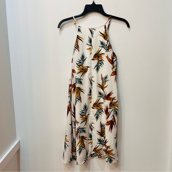 SIREN LILY Women's Lined Print Sundress Palm dress size small - Picture 3 of 5